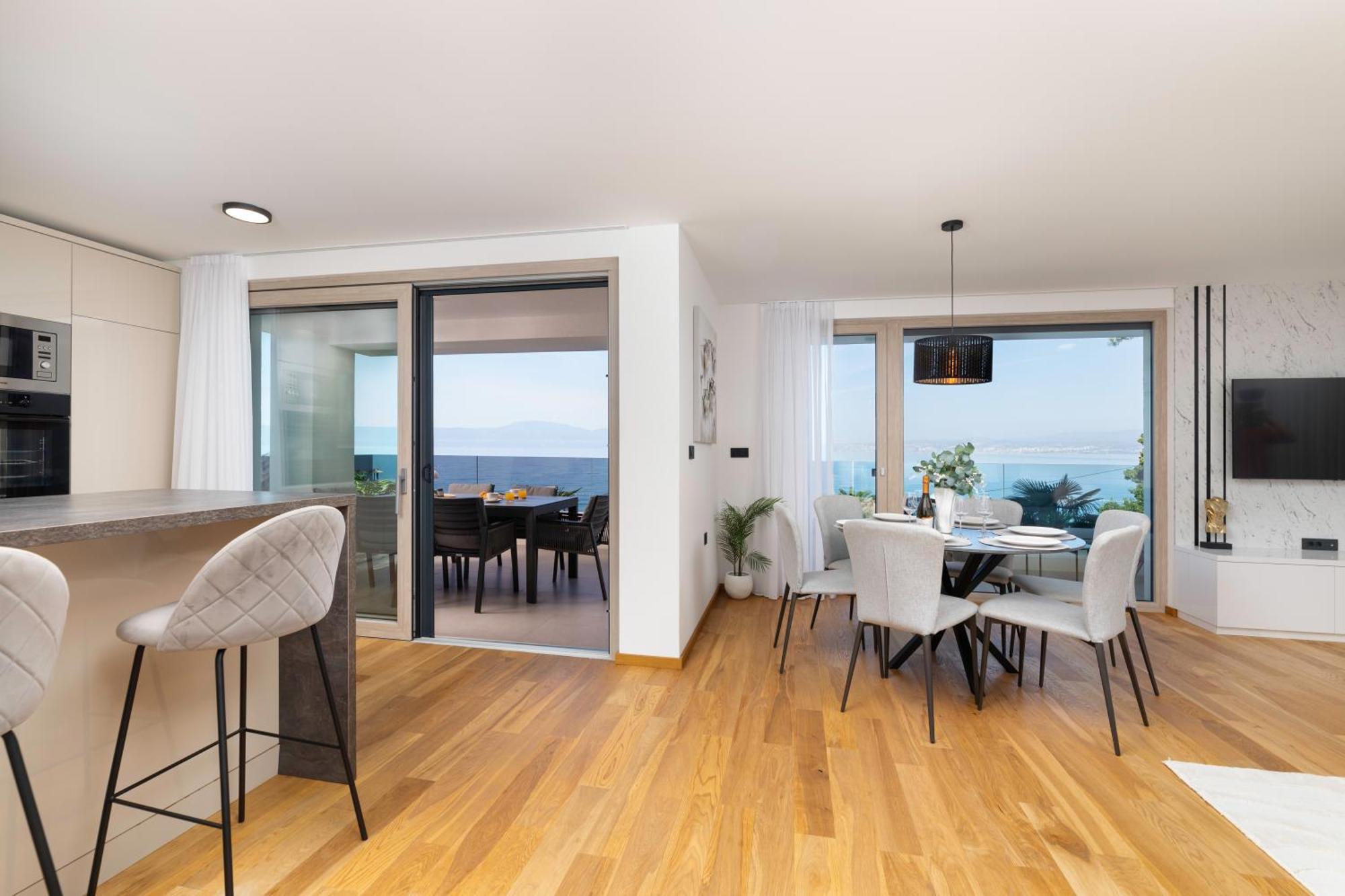 Villa Njivice Apartman Marina 外观 照片